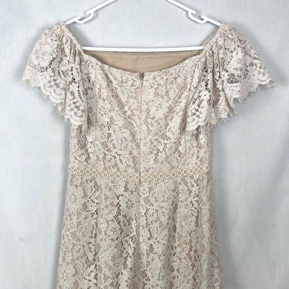 J. Crew Off The Shoulder Lace Dress. Size 00. New with Tags. - Picture 9 of 16